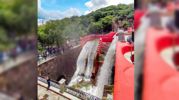 Festejan de manera presencial la apertura de la Presa de La Olla