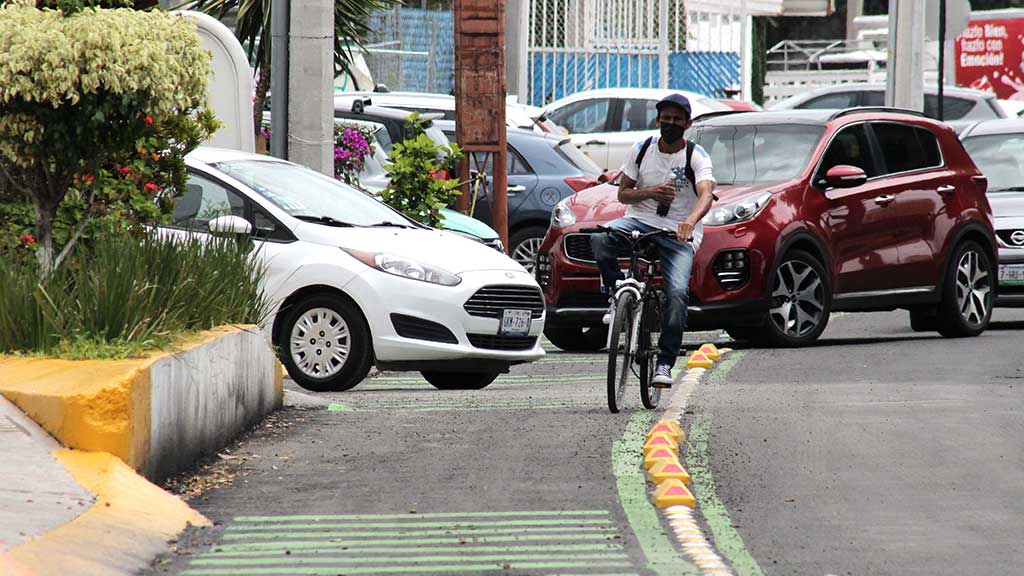 Piden respeto y mejores condiciones para ciclistas en Celaya