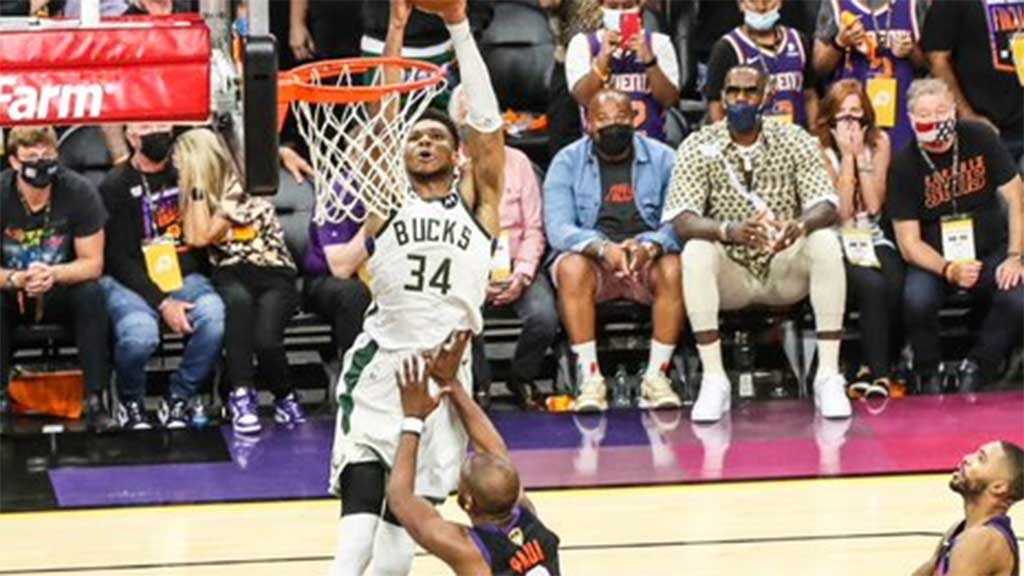 Se imponen los Bucks de Milwaukee ante Phoenix