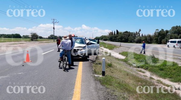 San José Iturbide: Muere hombre atropellado en carretera federal