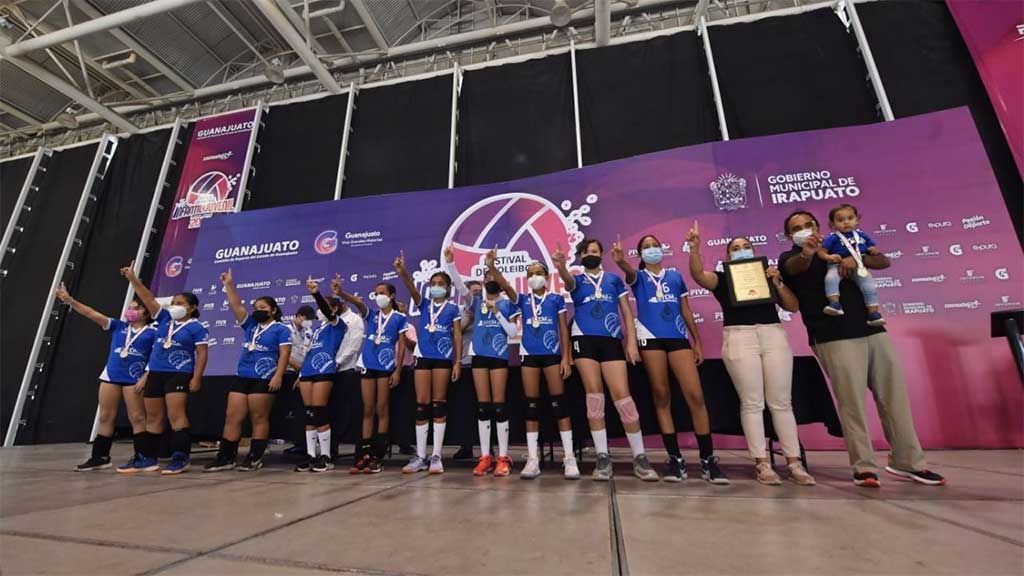 Concluye el Festival Nacional Infantil y Juvenil de Voleibol en Irapuato