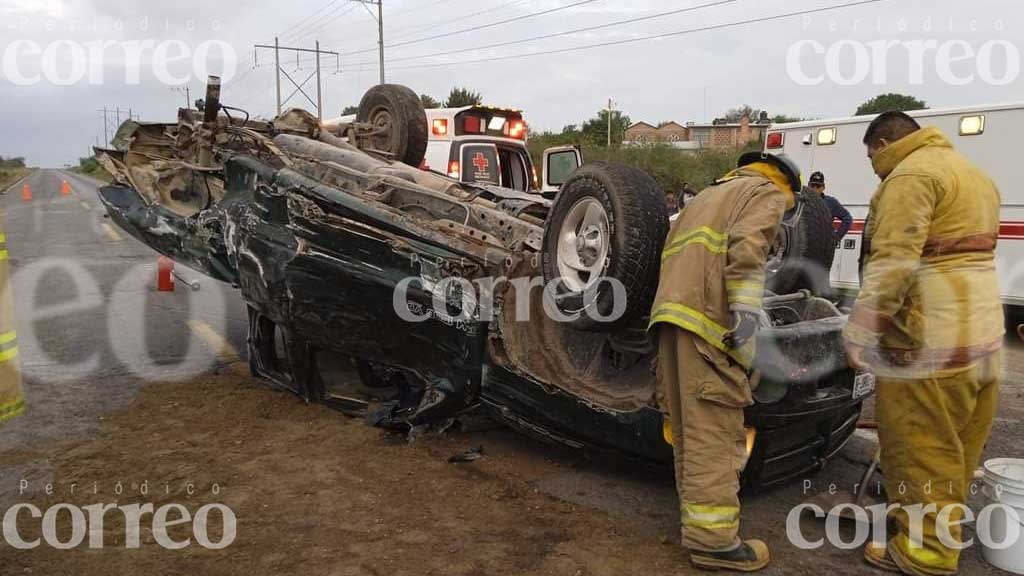 Choque en la San Luis de la Paz-Dolores Hidalgo deja a tres muertos y 14 lesionados