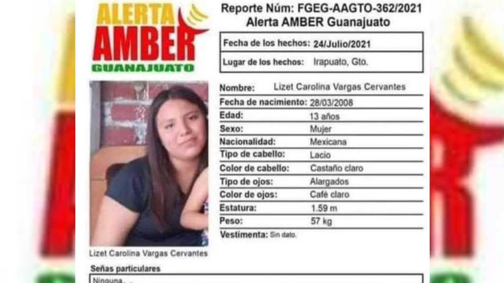 Luego de 12 días de desaparecida Lizet Vargas fue localizada con vida