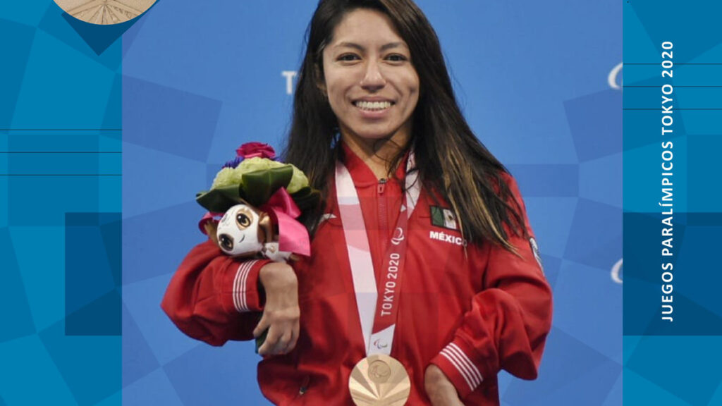 Fabiola Ramírez es la primera medallista de México en Paralímpicos 2020