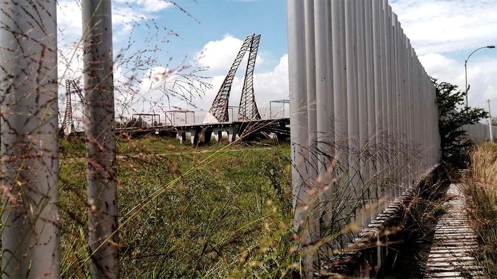 Parque Bicentenario en Celaya queda en el abandono y a merced de los ladrones