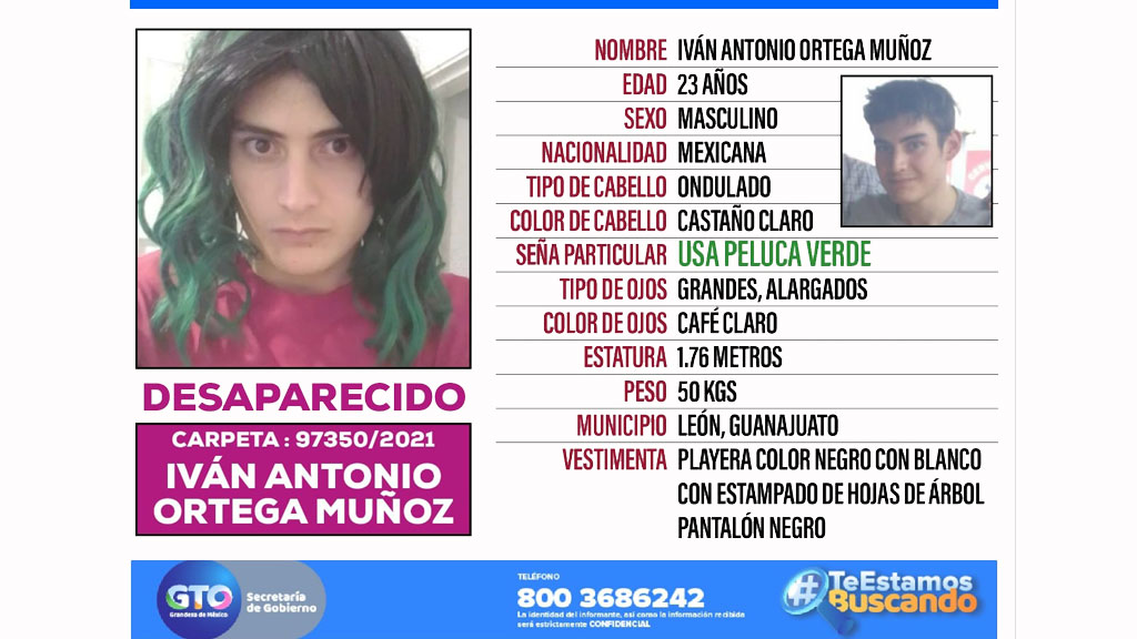 Buscan a Iván Ortega, joven autista desaparecido en León