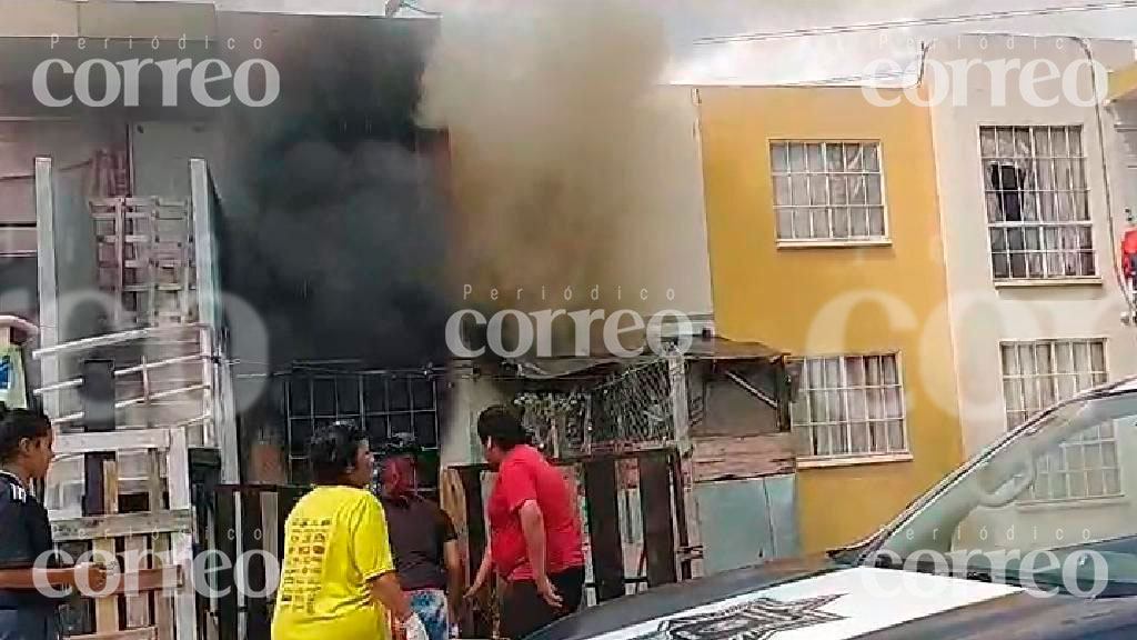 Dos viviendas se incendian en distintos puntos de Celaya