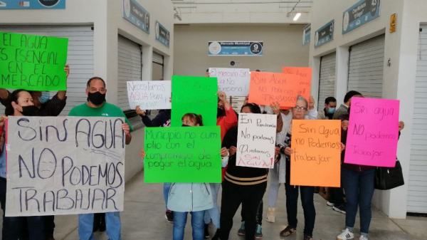 Podría cerrar mercado ‘Mi Plaza’ en San José por adeudo del servicio de agua