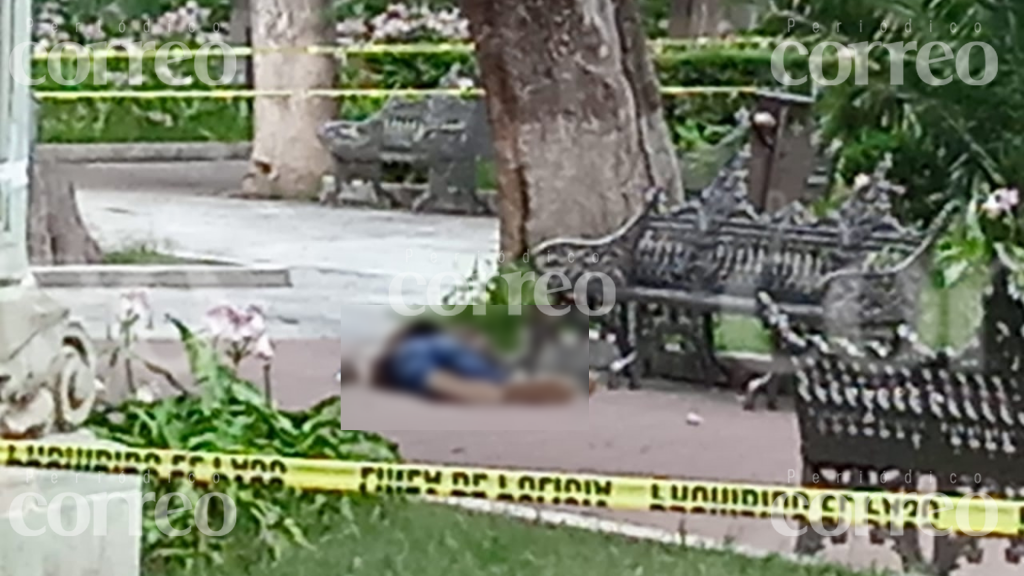 Encuentran cadáver en pleno Jardín del Cantador en Guanajuato capital