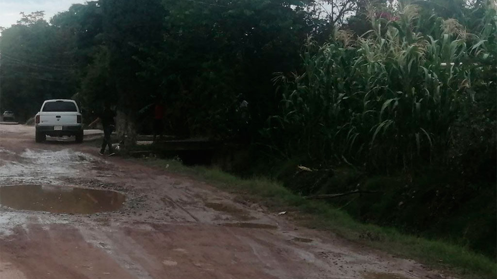 Lluvias dejan entre lodo y baches calles de El Divisador en Salamanca