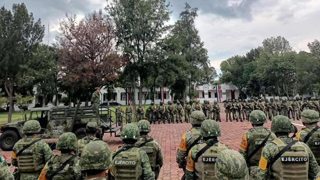 Llegan más de mil militares a Guanajuato, serán asignados a 5 municipios