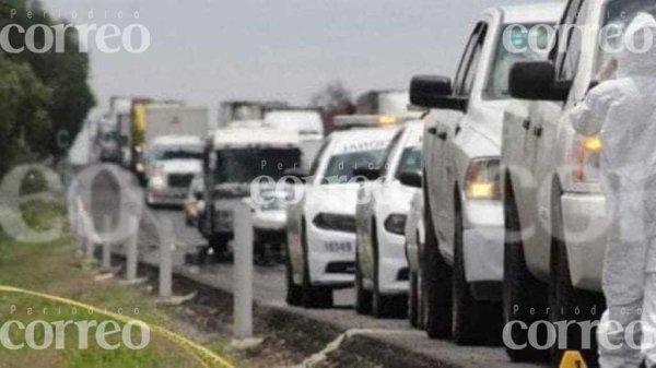 Intento de robo de tráiler en la Cortazar-Celaya deja a conductor lesionado de bala