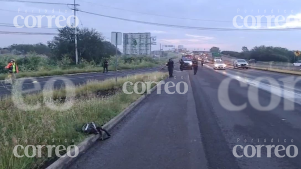 Muere ciclista arrollado por varios vehículos en la Irapuato-Silao