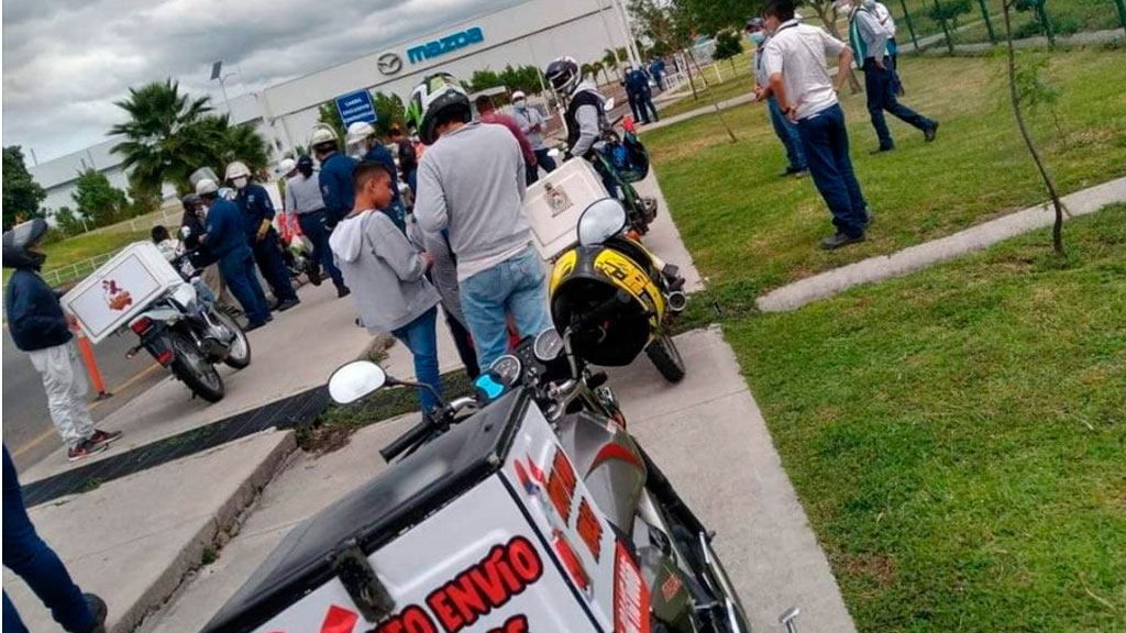 Motoenvíos mantienen clientela en Salamanca tras reforzar seguridad por ataque