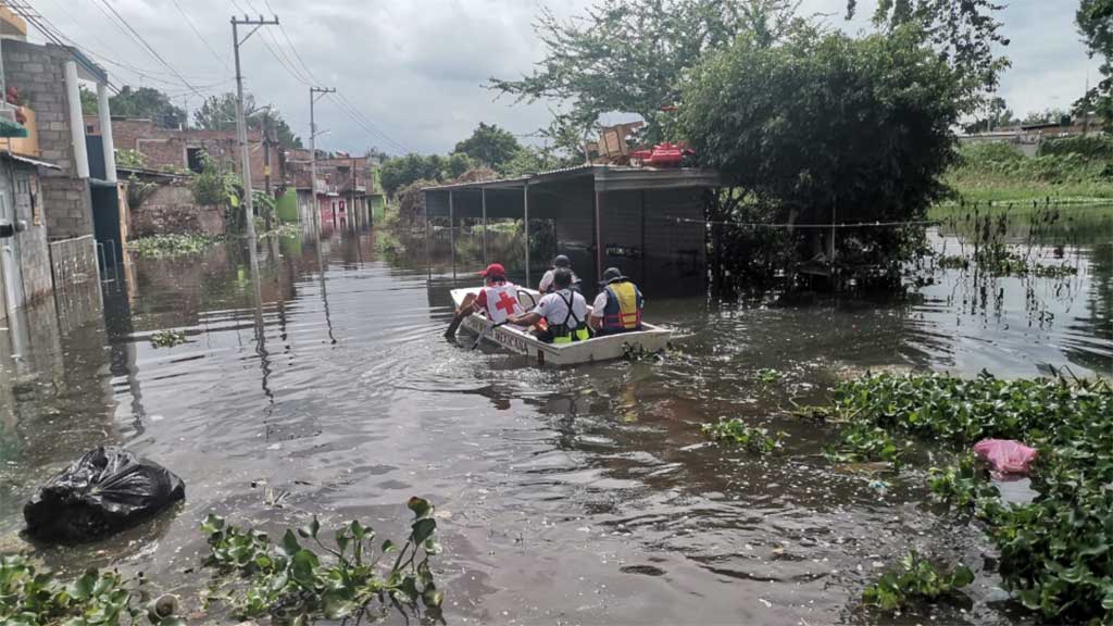 Sin parar: desborde del río Lerma afecta municipios de Guanajuato y Michoacán