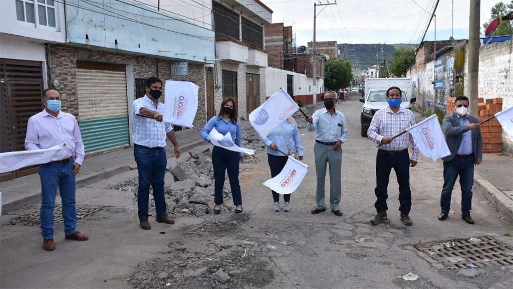 Arrancan tres obras públicas en Abasolo