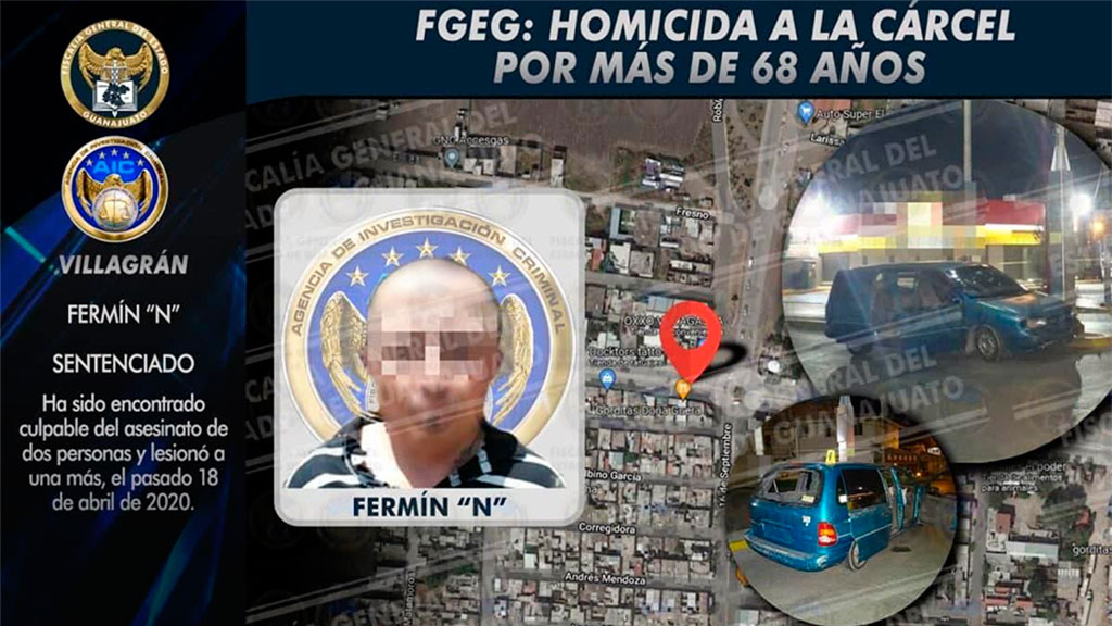 Fermín mató a sus amigos en Villagrán, ahora pasará su vida en prisión