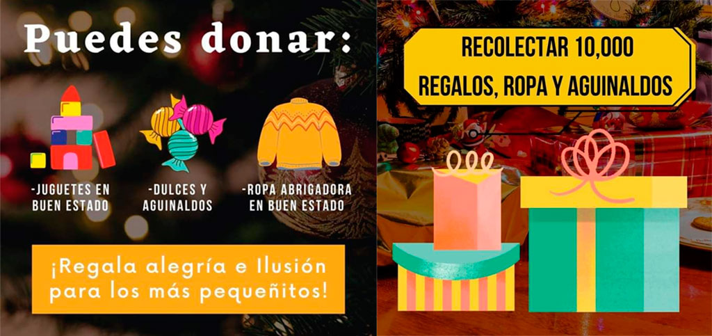 Organizaciones de Guanajuato buscan 10 mil sonrisas con colecta de regalos