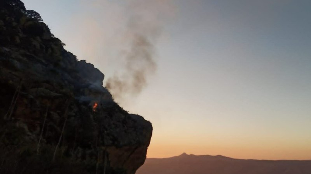 Incendio en el cerro de la Bufa deja nueve hectáreas afectadas