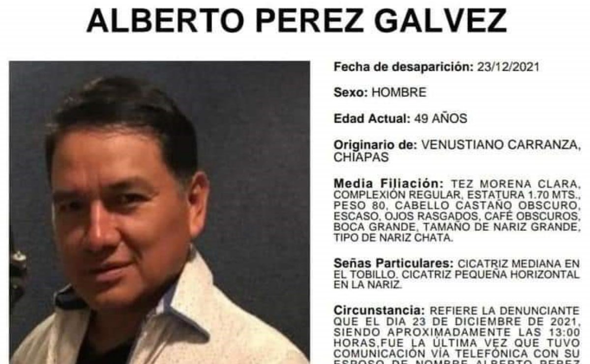 Buscan a Alberto Pérez, poeta y defensor de pueblos originarios en Chiapas