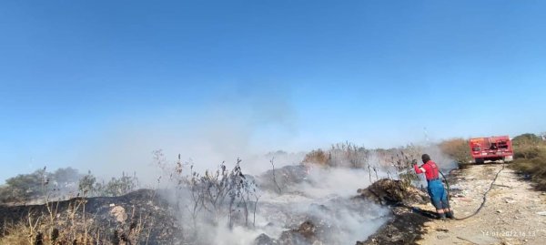 Celaya cerró 2021 con 422 incendios; el 81.75% fueron de pastizales