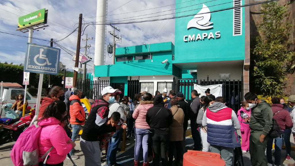 Salamanca: Colonos de la Efrén Capiz protestan por fallas en su abasto de agua