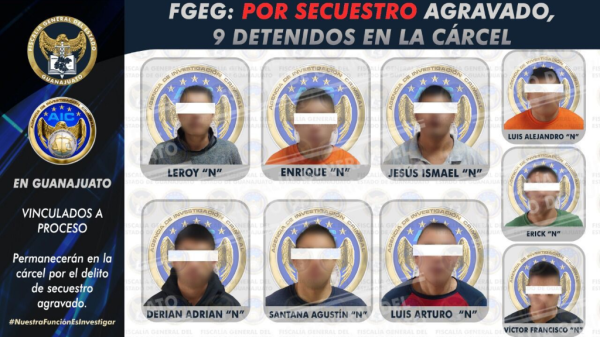 FGE sostiene versión de secuestro a exmineros en Guanajuato; vinculan a detenidos