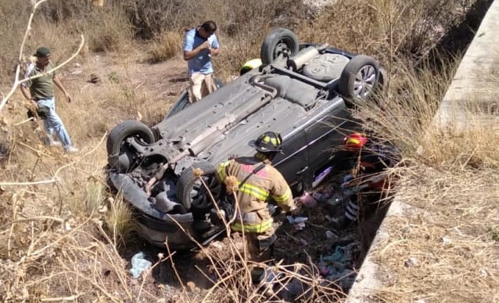 Accidentes vehiculares en Guanajuato dejan heridos y daños materiales