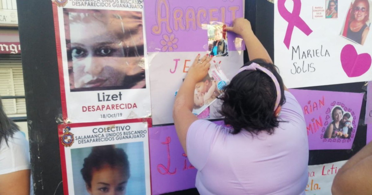 Homenajean a salmantinas desaparecidas previo al Día de la Mujer