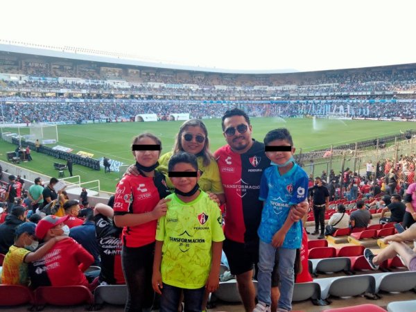 Familia celayense sobrevive a campal en el encuentro Querétaro-Atlas