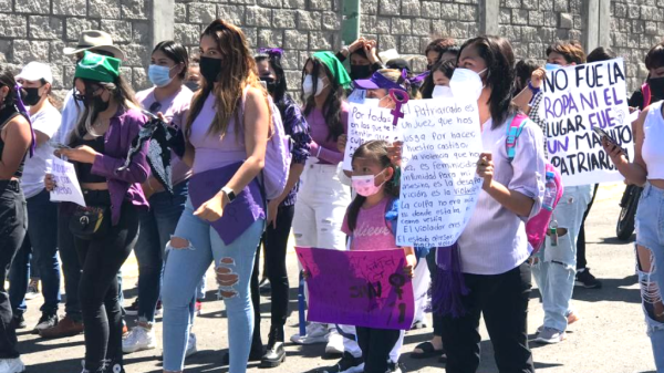 Víctimas de abuso sexual en Pénjamo se suman a las marchas del 8M