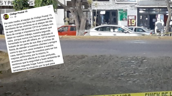 Celaya: Cierran las 4 sucursales del bar ‘Código Postal 19’ tras violencia