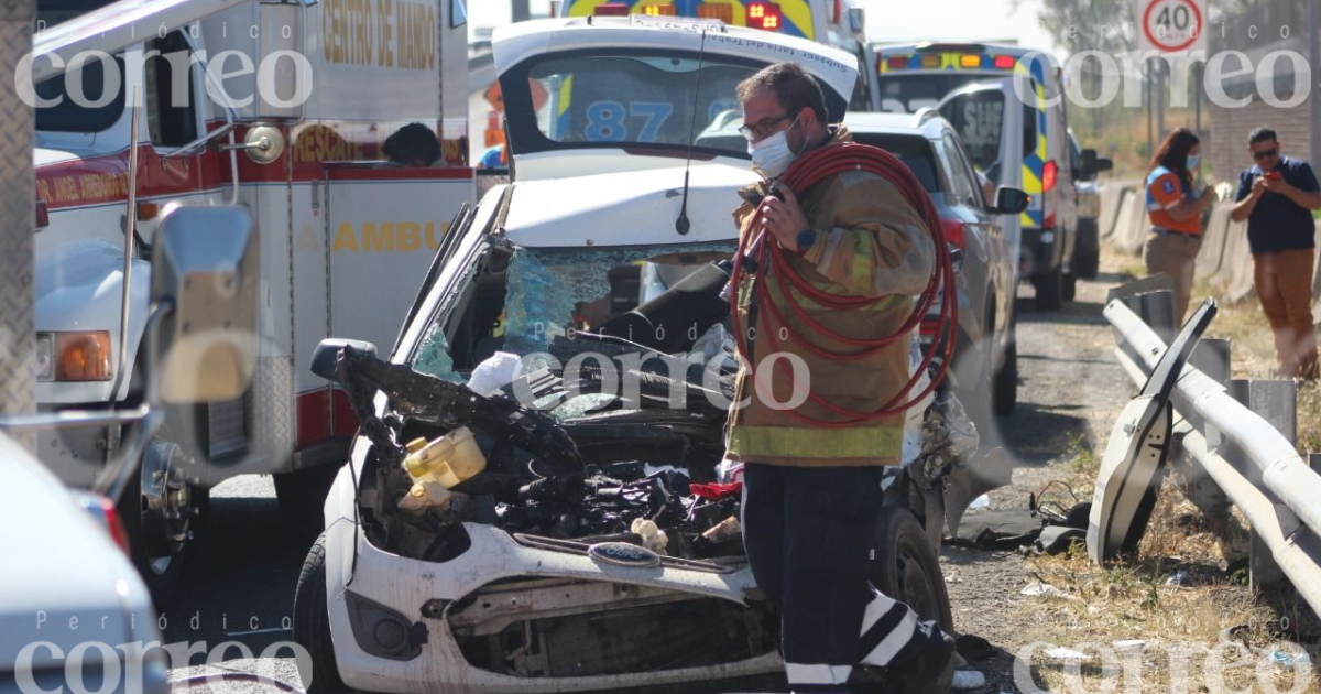 Trabajador de la STPS resulta herido tras accidente en Irapuato