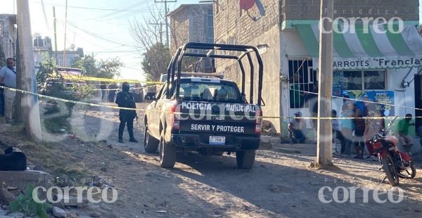 Ultiman a balazos a hombre en la colonia Lagunilla de Malpais de Valle de Santiago