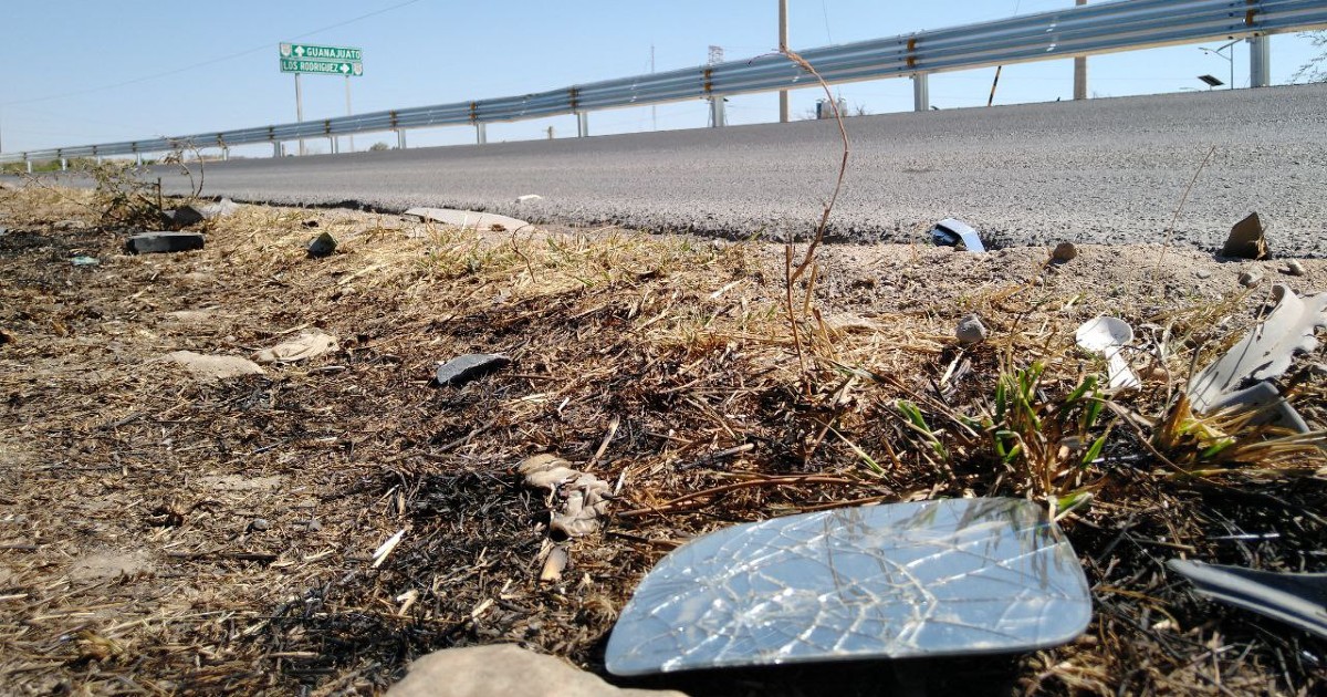 Tras accidente en el que falleció el policía de Silao, piden acondicionar carretera