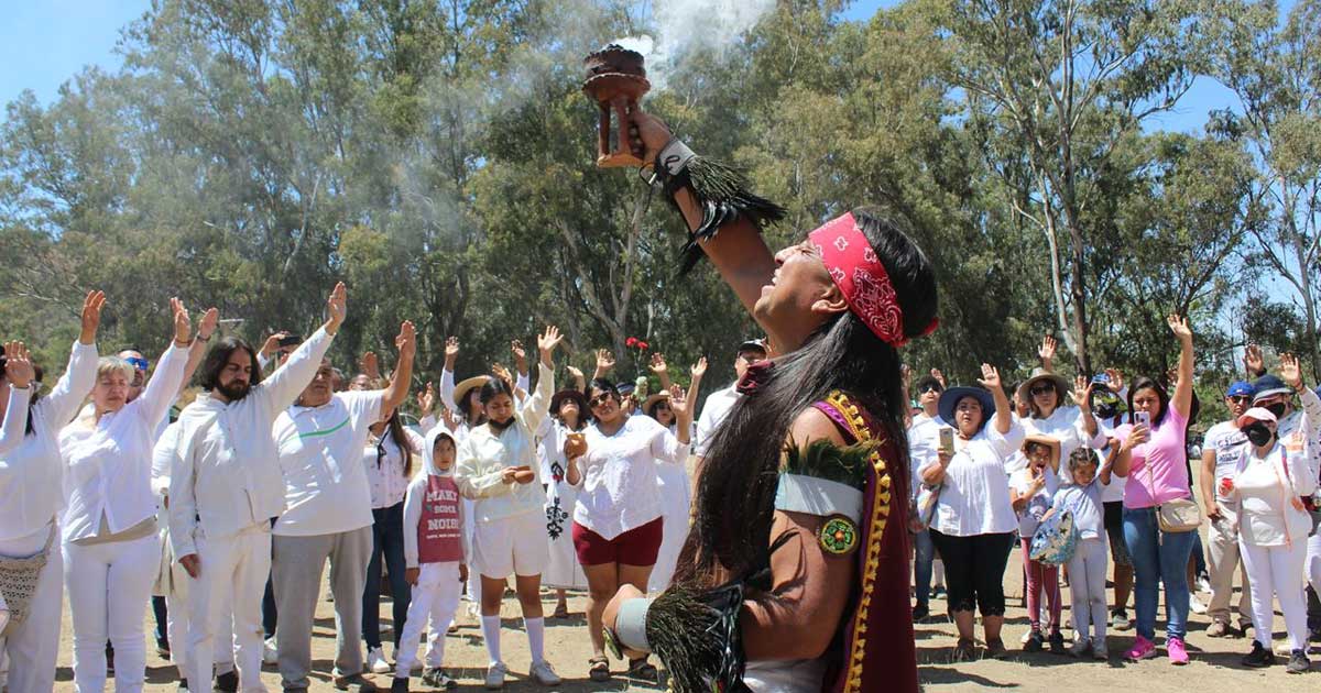 Chichimequillas en Silao recibe el sol de primavera con danzas, rituales y memoria