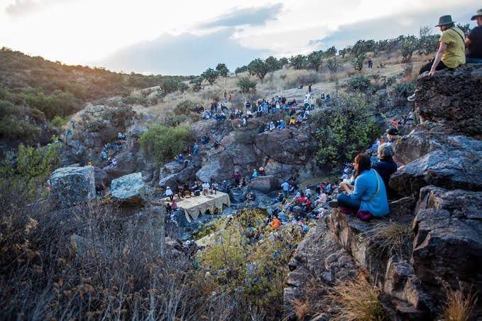 Celebran el Equinoccio de Primavera en ‘El Charco del Ingenio’ en San Miguel de Allende