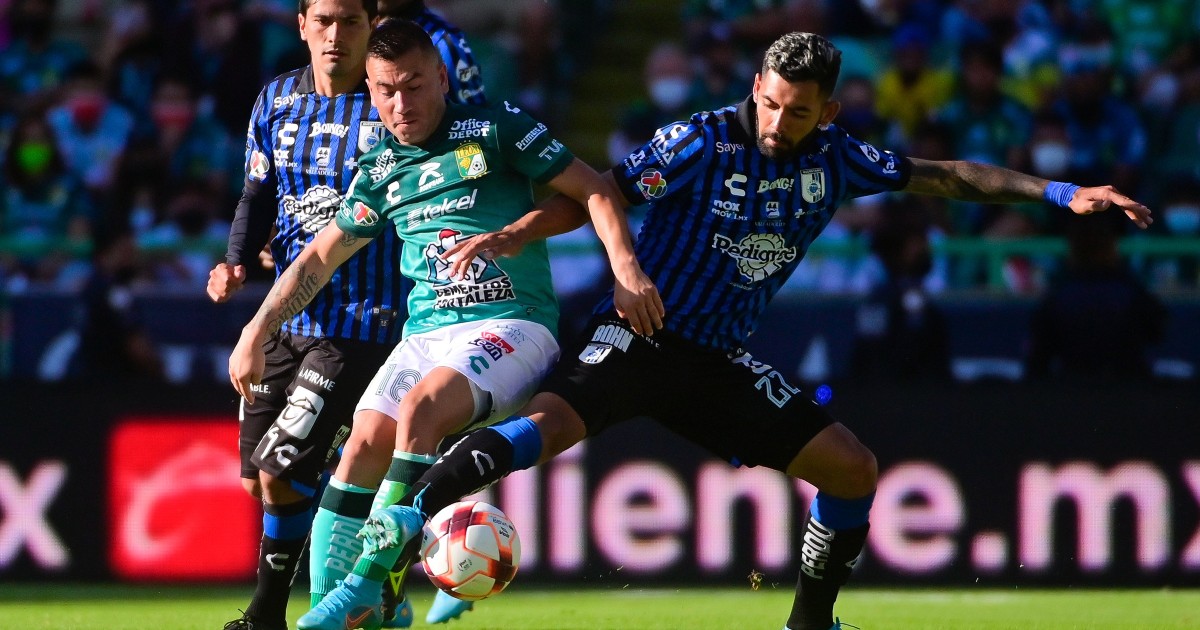 León corre con suerte y rescata empate ante Querétaro en el Nou Camp