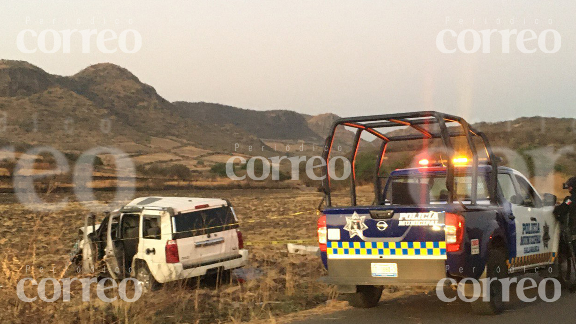 Volcadura en la carretera Salamanca-La Ordeña deja un muerto y 3 lesionados