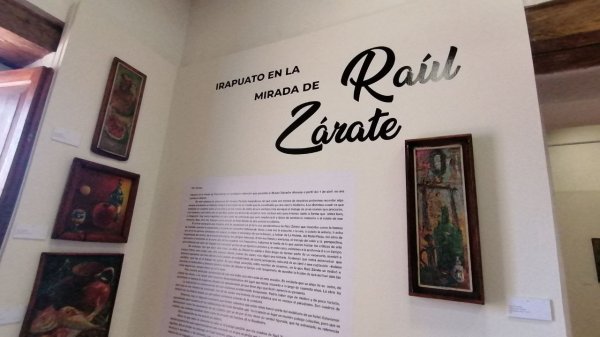 Rescatan obras del maestro Raúl Zárate en el el Museo Salvador Almaraz de Irapuato