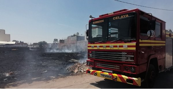 Prevén aumento de incendios en Celaya tras llegada de la temporada de calor