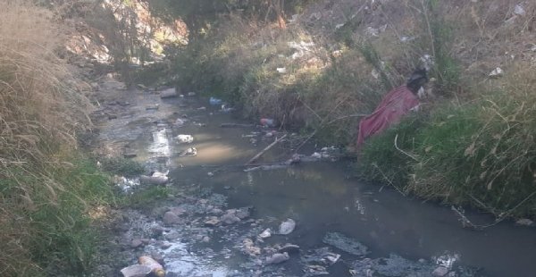 Guanajuato: denuncian contaminación y abandono del río por la zona de Cervera