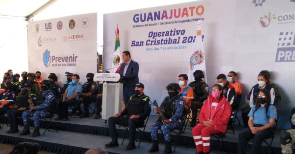 Arranca en Guanajuato el Operativo San Cristóbal para vigilar la temporada vacacional