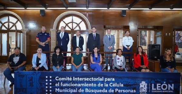 Sin capacitación, León presenta comité intersectorial para célula municipal de búsqueda