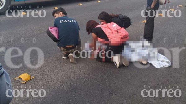 Arrollan y hieren de gravedad a pequeña de 5 años en pleno centro de León