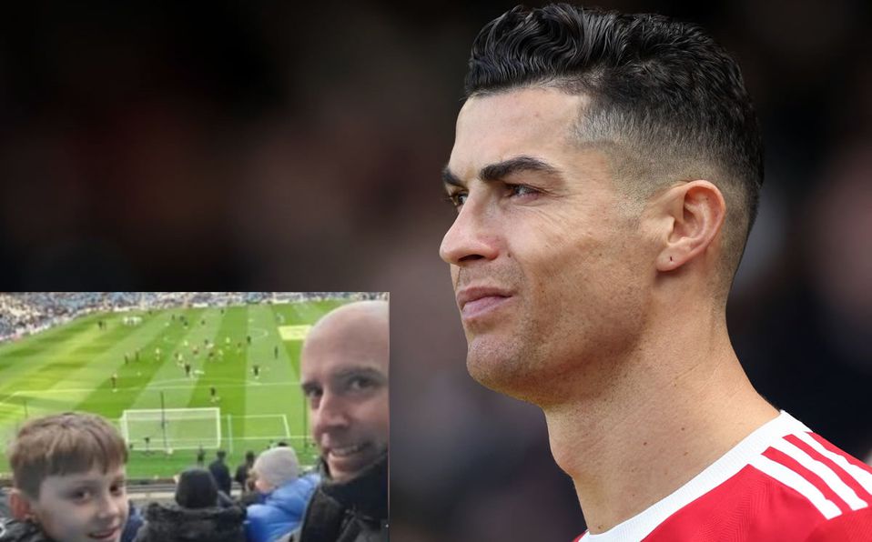 Padre gasta 83 mil pesos para que su hijo conozca a Cristiano Ronaldo… ¡pero él no ha jugado!