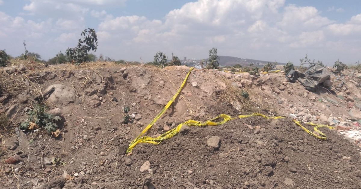 Localizan cuerpo semienterrado en comunidad de Aldama, Irapuato