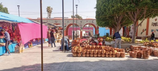 Salamanca: se instalan comerciantes en el Santuario por Semana Santa