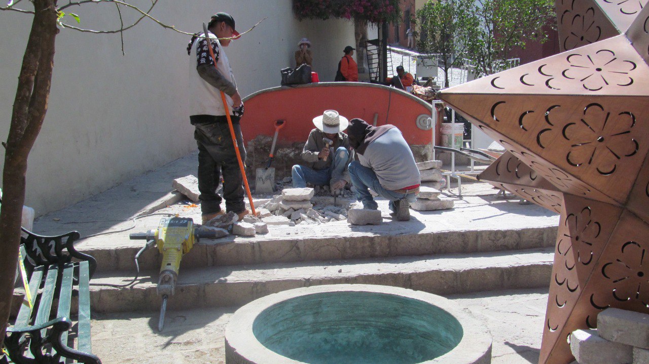 Construirán una fuente en la plazuela del café De Santos de San Miguel de Allende