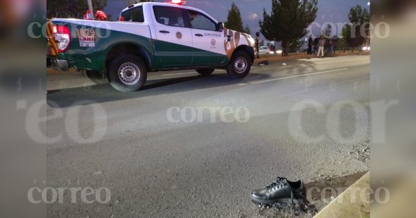 Accidente de moto en Celaya deja un muerto y una mujer herida